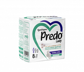 Гігієнічні прокладки з крильцями Predo Lady Extra Long 7